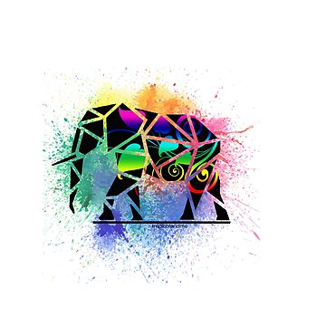Artwork thumbnail, Elephant Splash by PosiQuotez