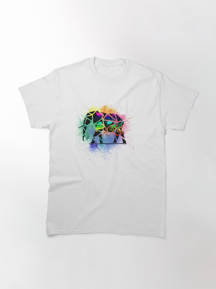 Thumbnail 3 of 7, Classic T-Shirt, Elephant Splash designed and sold by PosiQuotez.