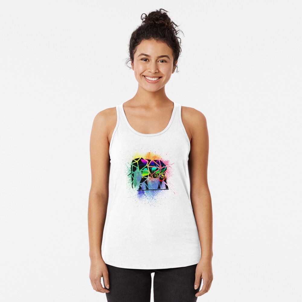 Item preview, Racerback Tank Top designed and sold by PosiQuotez.