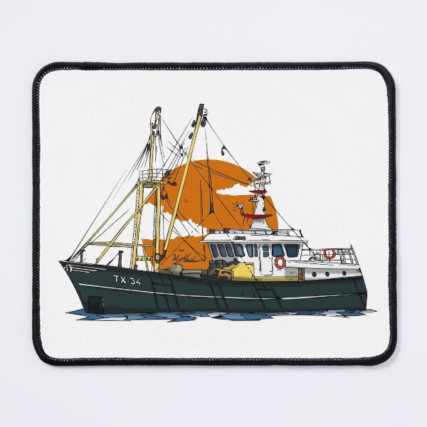 Item preview, TX34 Trawler fishing Boat designed and sold by Michael Garber.