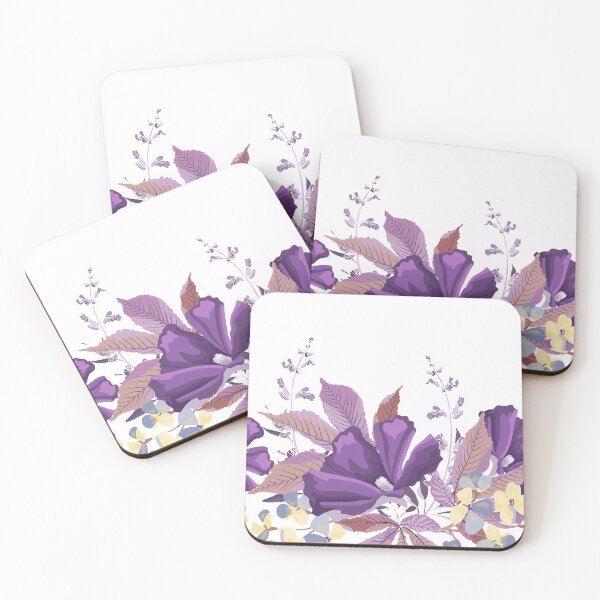 Item preview, Purple, Yellow Flowers, Sage, Salvia designed and sold by GeeHanz.