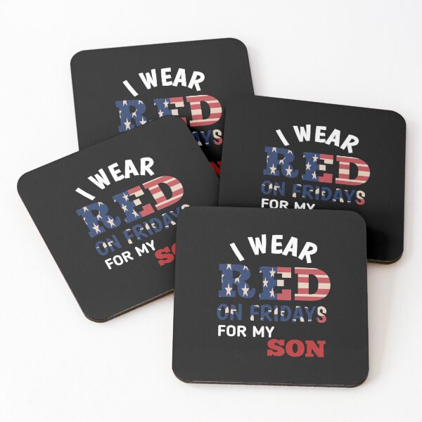 Item preview, Red Friday - Deployment Outfit Military Support Gift - i wear red on fridays for my son designed and sold by The Nova Prints .