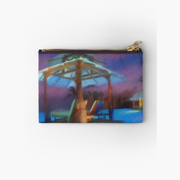 Item preview, Faraway - Tropical Nightscape  designed and sold by Rocky Mountain Artistry.