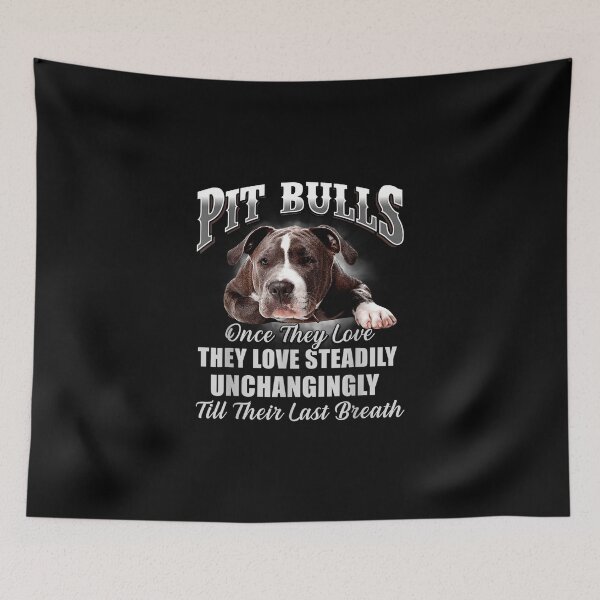 Item preview, Pitbulls aman constantemente, divertido perro Pitbull designed and sold by wowart4u.