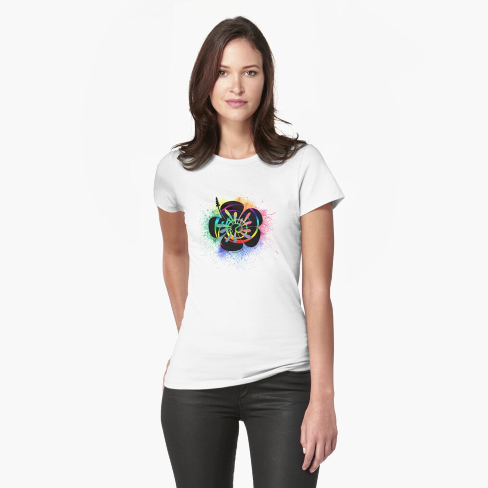 Item preview, Fitted T-Shirt designed and sold by PosiQuotez.