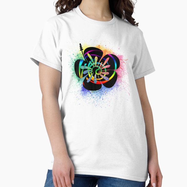Hibiscus Splash Classic T-Shirt