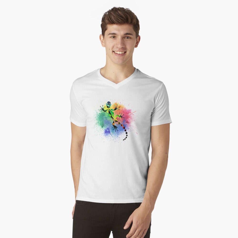 Item preview, V-Neck T-Shirt designed and sold by PosiQuotez.