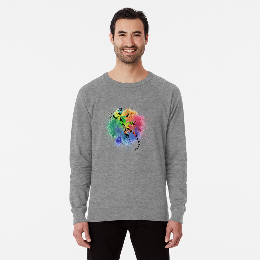 Item preview, Lightweight Sweatshirt designed and sold by PosiQuotez.
