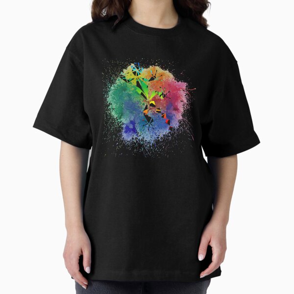 Karly Splash Oversized T-Shirt