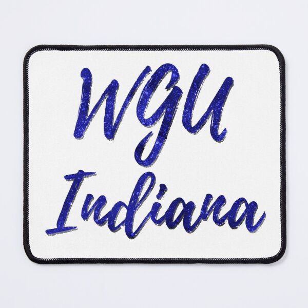 Item preview, Glitter WGU Indiana designed and sold by ConceptualClub.