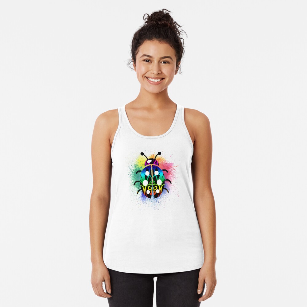 Item preview, Racerback Tank Top designed and sold by PosiQuotez.
