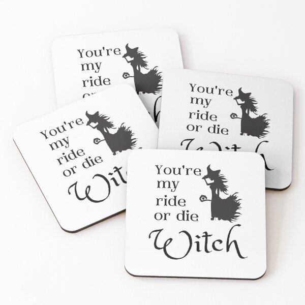 Item preview, You're my ride or die witch designed and sold by Auntieck.