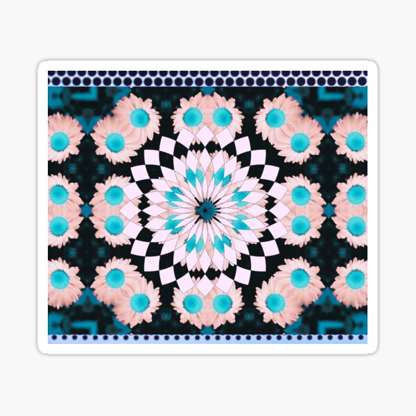 Diamond Daisies Sticker