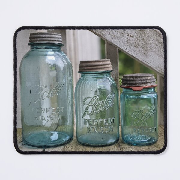 Item preview, Blue jars in a row designed and sold by memorguson.