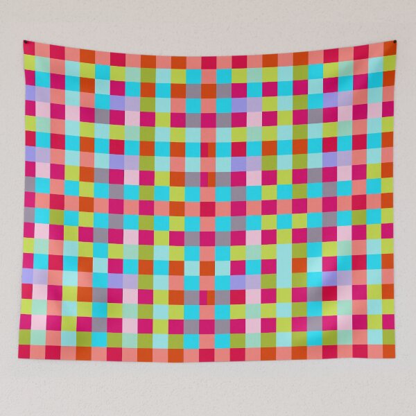 Item preview, Multi coloured Gingham designed and sold by MHen.