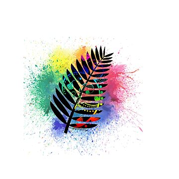 Artwork thumbnail, Leaf Splash by PosiQuotez