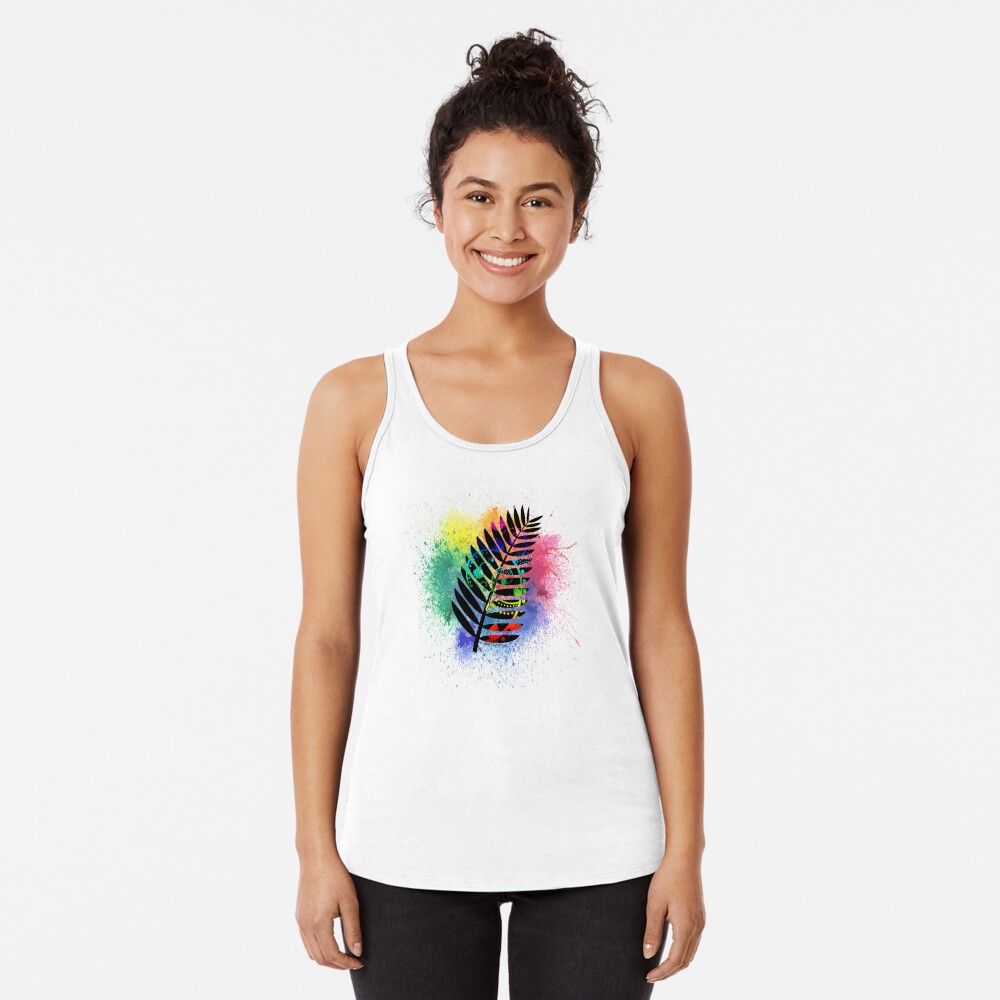 Item preview, Racerback Tank Top designed and sold by PosiQuotez.