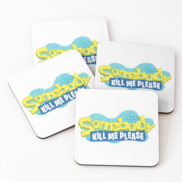 Item preview, Somebody Kill Me Please TV Show Logo Parody designed and sold by YabYumShop.