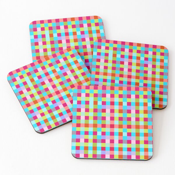 Item preview, Multi coloured Gingham designed and sold by MHen.