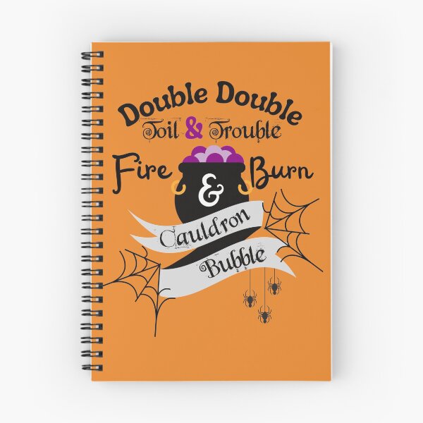 Item preview, Double Double Toil & Trouble Fire & Burn Cauldron Bubble designed and sold by ShowMePride.