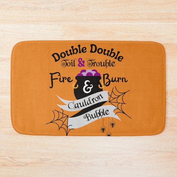 Item preview, Double Double Toil & Trouble Fire & Burn Cauldron Bubble designed and sold by ShowMePride.