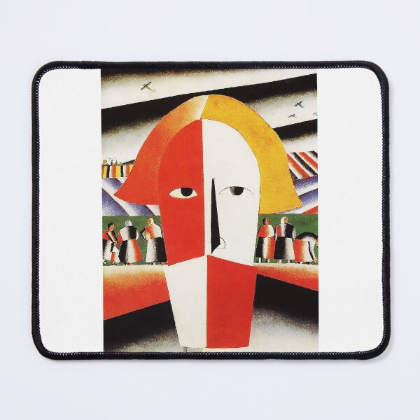 Item preview, Kazimir Malevich Peasant Head Painting - HD designed and sold by ComedieHumaine.