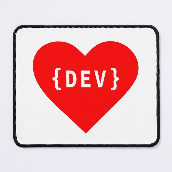 Item preview, Dev Tag in Heart, Code in Heart, I Love Coding, Women In Tech, Girl Programmer, Software Engineer, Computer Science, Web, WWW, Programming Humor designed and sold by Max-Wear.