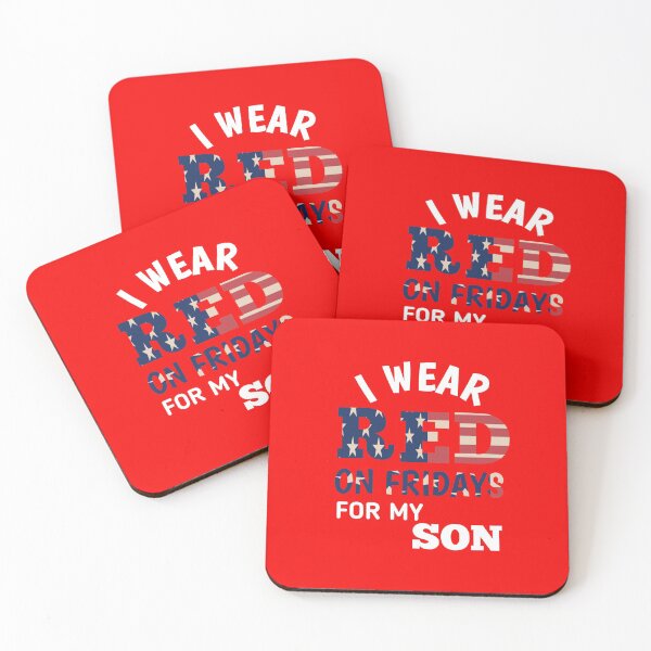 Item preview, Red Friday - Deployment Outfit Military Support Gift - i wear red on fridays for my son designed and sold by The Nova Prints .