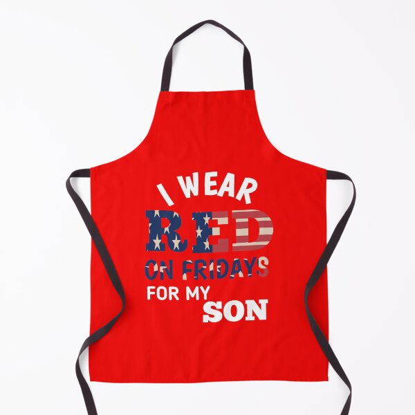 Item preview, Red Friday - Deployment Outfit Military Support Gift - i wear red on fridays for my son designed and sold by The Nova Prints .