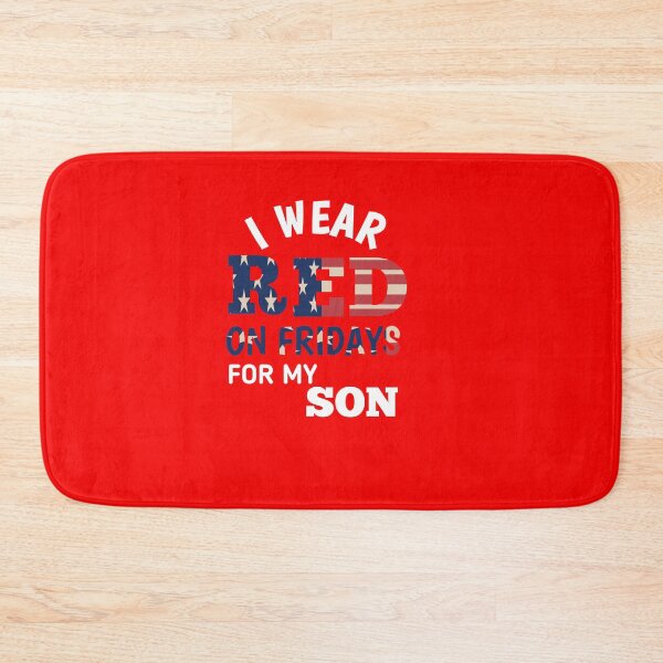 Item preview, Red Friday - Deployment Outfit Military Support Gift - i wear red on fridays for my son designed and sold by The Nova Prints .