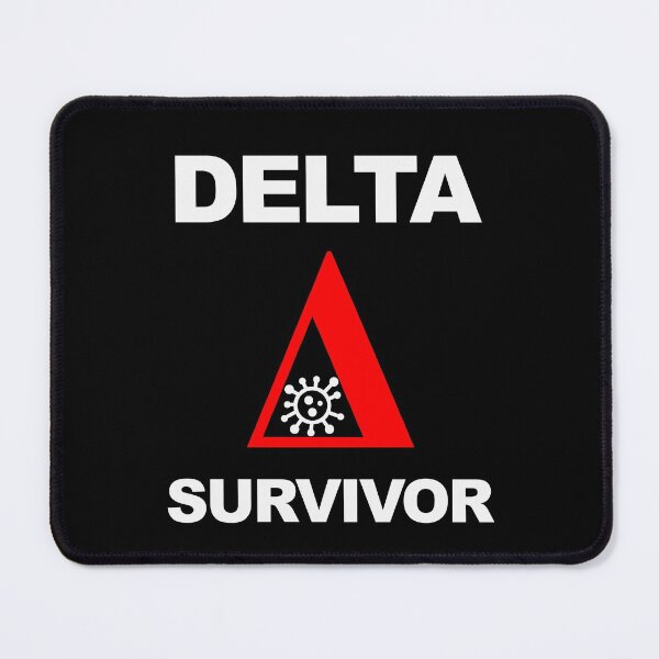 Item preview, Delta Survivor, Survived Delta Virus Variant 2021, Vaccination Complete, Fully Vaccinated, Dark designed and sold by Max-Wear.