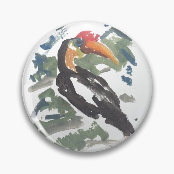 Artikelvorschau, Faltiger Nashornvogel von Ben entworfen und verkauft von wildlifeben.