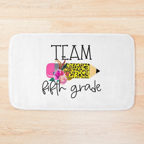 Item preview, Teacher Team Fifth Grade Leopard Pencil designed and sold by WilliamQuinnell.