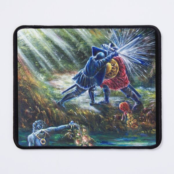 Item preview, FORGOTTEN ROSE Fighting Knights,Money and Devil designed and sold by BulganLumini.