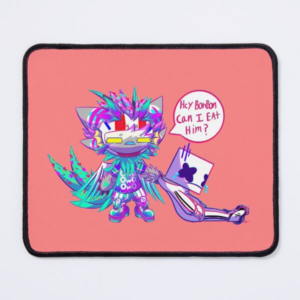 Item preview, OKI and marshmello  designed and sold by NaokiKid.