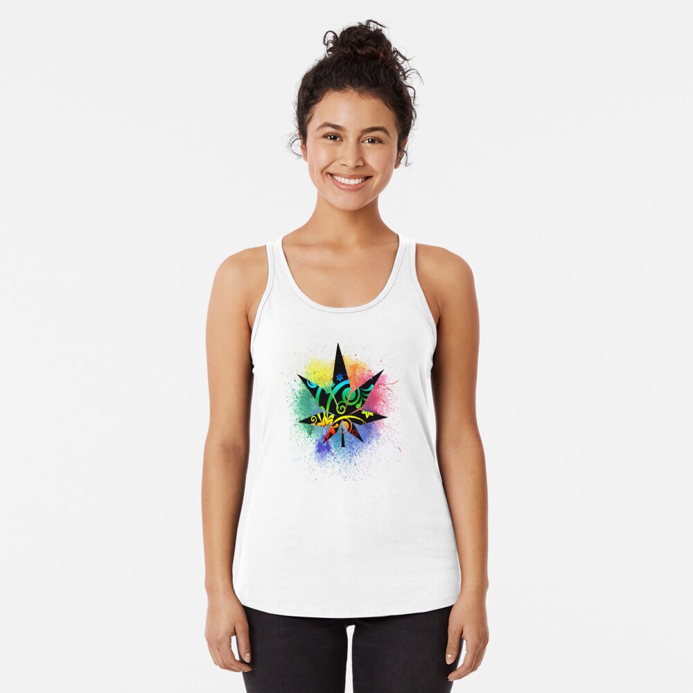 Item preview, Racerback Tank Top designed and sold by PosiQuotez.