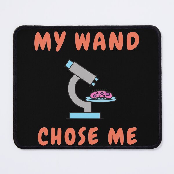 Item preview, MY WAND CHOSE ME!!  FUNNY  MICROSCOPE  Micro MEDICAL LABORATORY SCIENTIST designed and sold by Hippiesole.