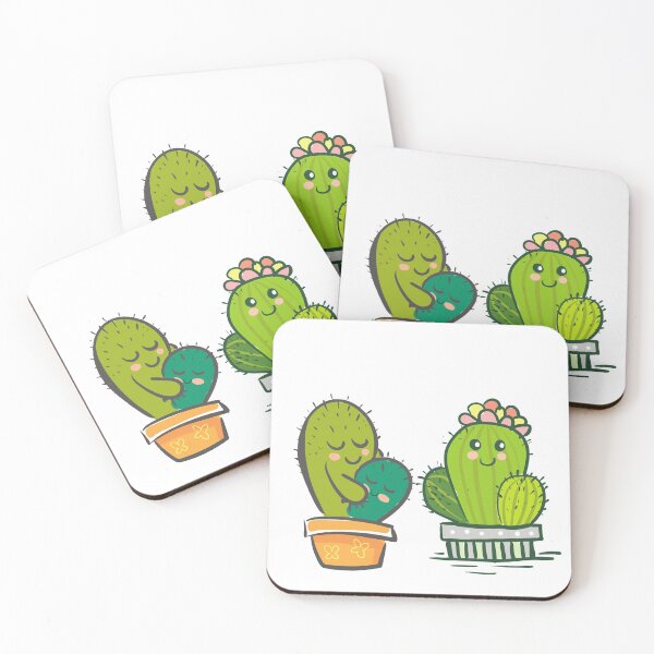 Item preview, cactus family designed and sold by Alysoniltd.