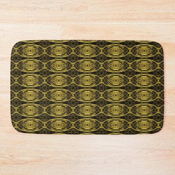 Item preview, Liquid Light Series #6 ~ Yellow Abstract Fractal Pattern designed and sold by Ascension Vibrations.