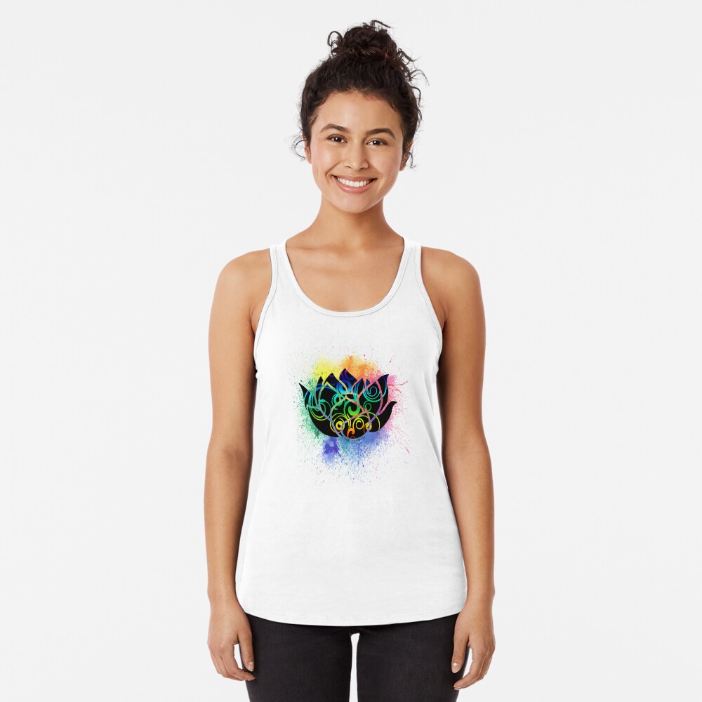 Item preview, Racerback Tank Top designed and sold by PosiQuotez.