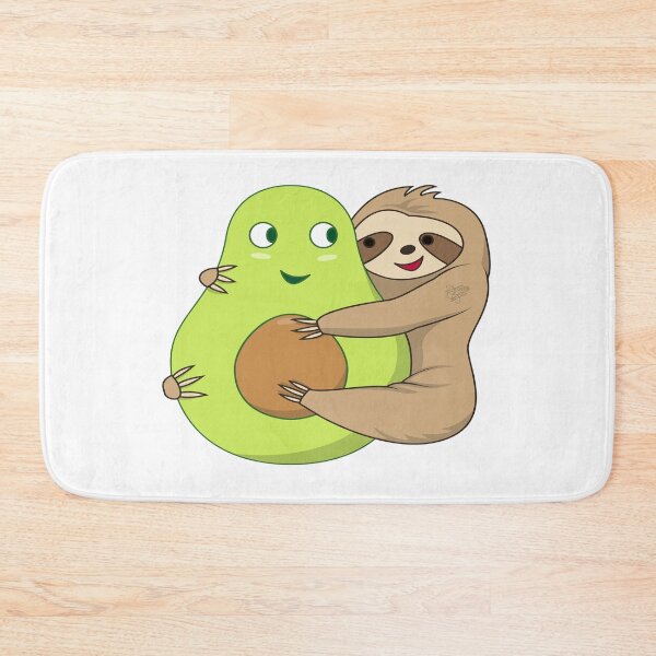 Item preview, Cute Lazy Sloth Animal Avocado Lover Hugging  designed and sold by mydesigns15.