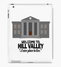 Welcome to Hill Valley iPad Case/Skin