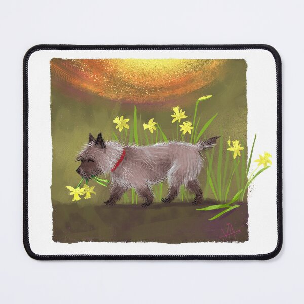Item preview, Spring Cairn Terrier designed and sold by CrickettGrrrl.