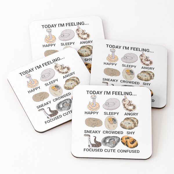 Item preview, Today I'm Feeling... Ball Python designed and sold by MasonsTinyPets.