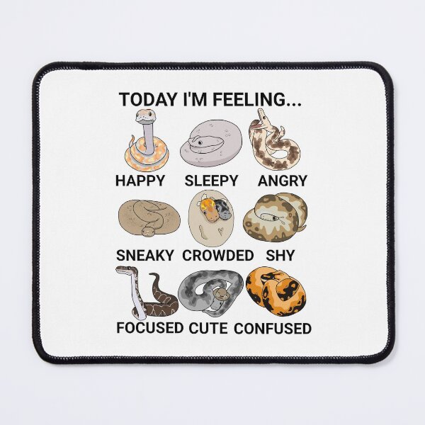 Item preview, Today I'm Feeling... Ball Python designed and sold by MasonsTinyPets.