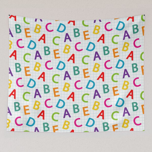 Item preview, Back to School Pattern :Alphabet Letters Pattern  designed and sold by remonss.