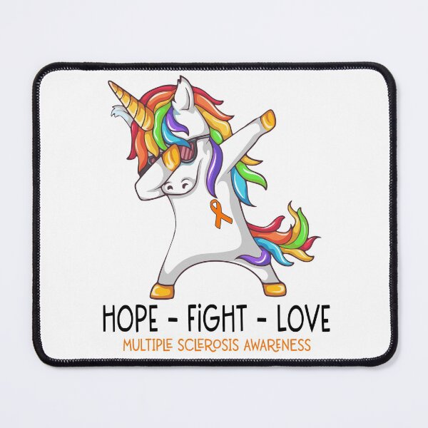 Item preview, Hope Fight Love Multiple Sclerosis Awareness designed and sold by Brad-FI.