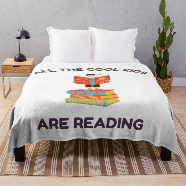 Item preview, All of the Cool Kids Are Reading designed and sold by charmshop.