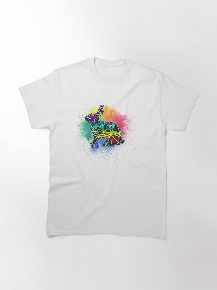Thumbnail 3 of 7, Classic T-Shirt, Rabbit Splash designed and sold by PosiQuotez.