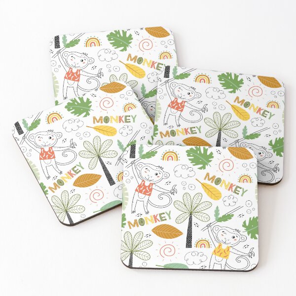 Item preview, Safari Monkey Kids Animal Collection designed and sold by GeeHanz.